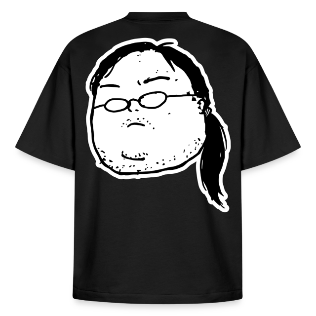 heavyweight tee, back view