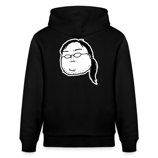hoodie, back view